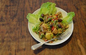 Potato, Green Bean and Lentil Salad
