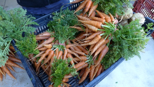 Washed Carrots