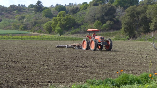 TractorInField